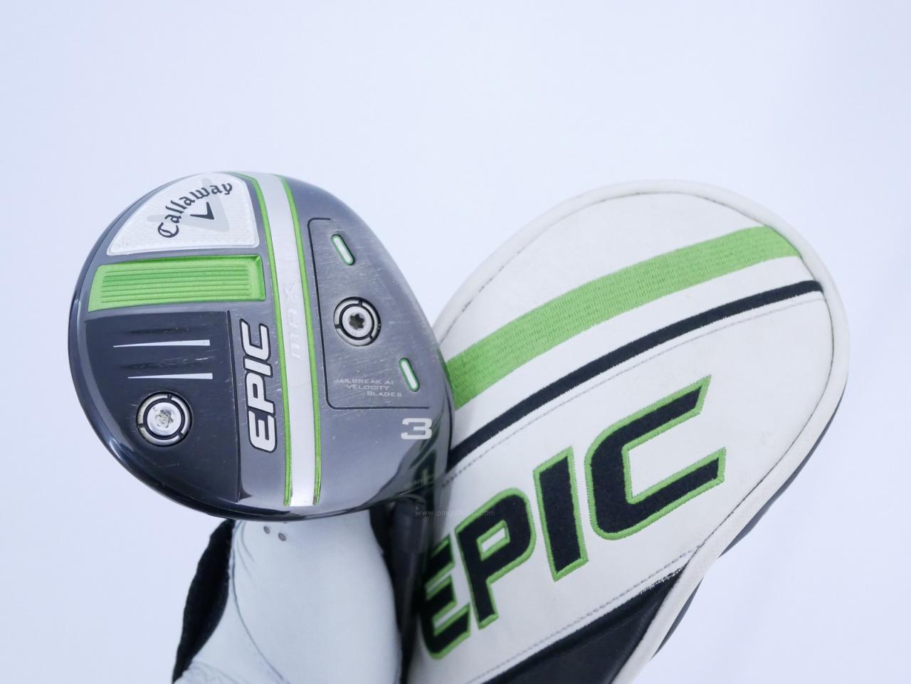 Fairway Wood : callaway : หัวไม้ 3 Callaway EPIC MAX (รุ่นปี 2021) Loft 15 ก้าน Mitsubishi Diamana 40 Flex R