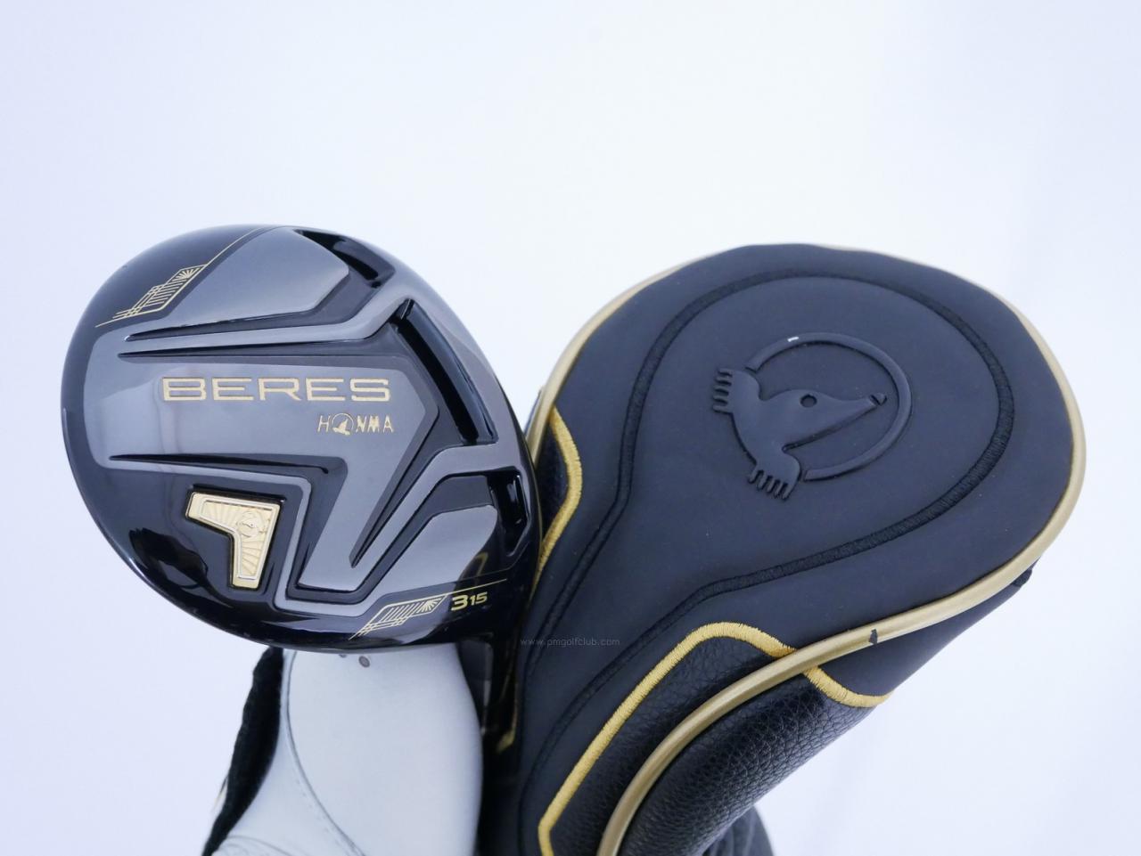 Fairway Wood : Honma : หัวไม้ 3 Honma Beres Black (รุ่นปี 2023) Loft 15 ก้าน Honma ARMRQ MX Flex R