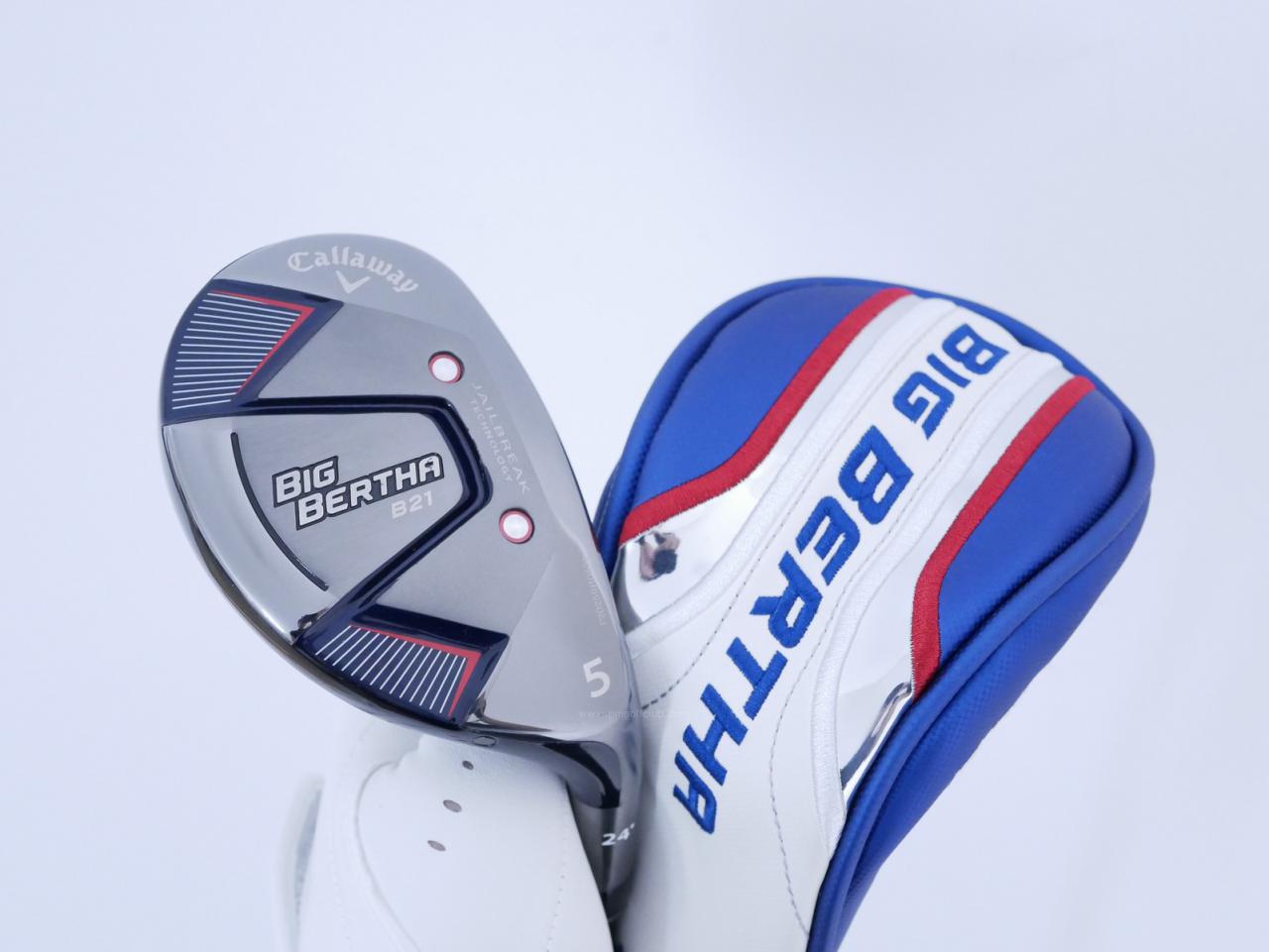 Fairway Wood : callaway : ไม้กระเทย Callaway Big Bertha B21 (รุ่นปี 2021 ตีง่าย ไกล) Loft 24 ก้าน Fujikura Speeder Evolution Flex SR