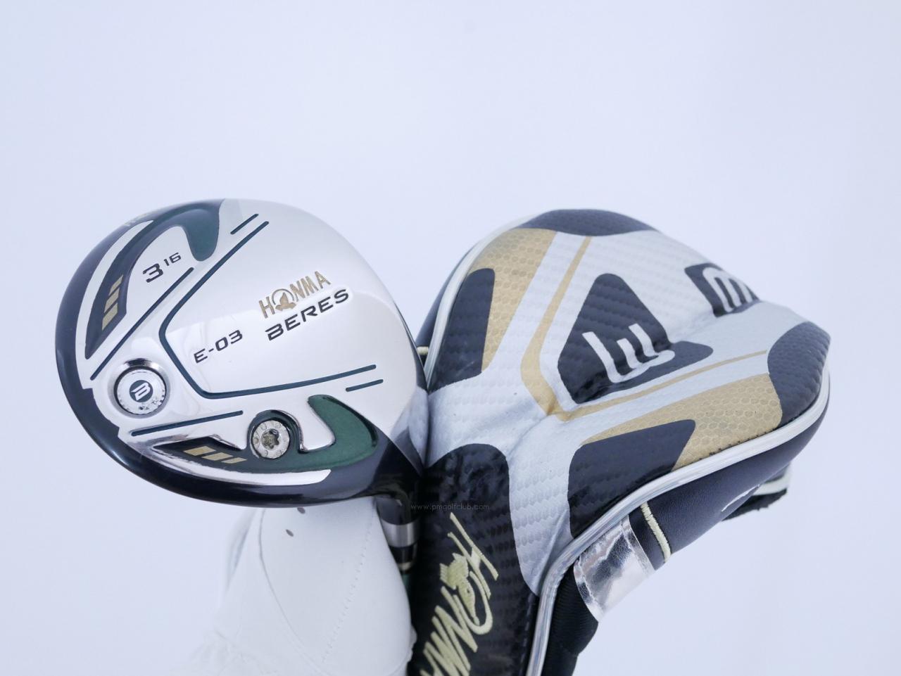 Fairway Wood : Honma : หัวไม้ 3 Honma Beres E-03 (ออกปี 2015 เหมาะกับซีเนียร์) Loft 16 ก้าน ARMRQ 8 (45) Flex R (2 ดาว)