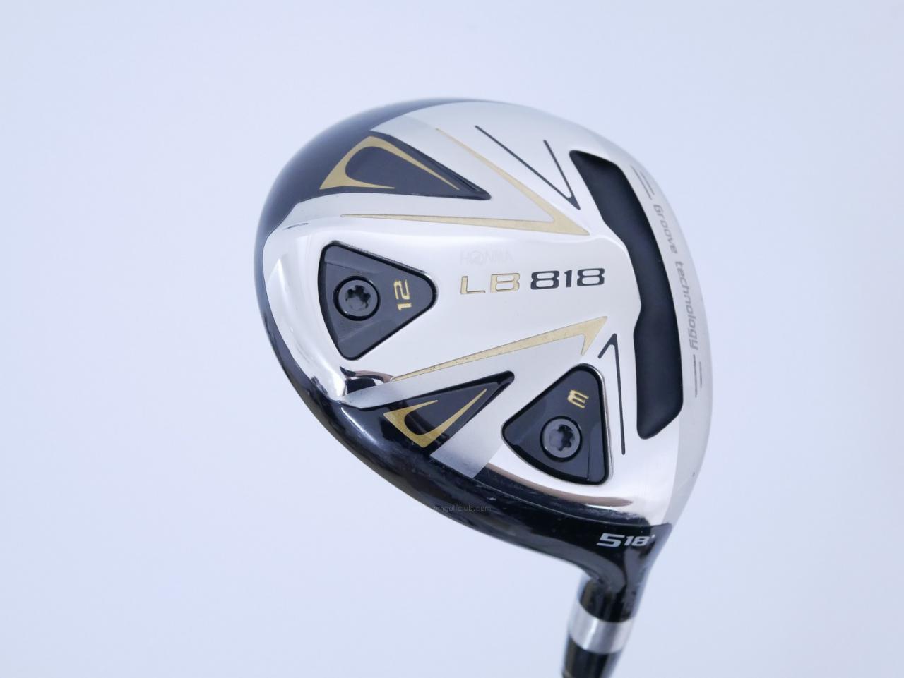 Fairway Wood : Honma : หัวไม้ 5 Honma LB-818 (ออกปี 2022) Loft 18 ก้าน Honma Vizard 45 Flex SR