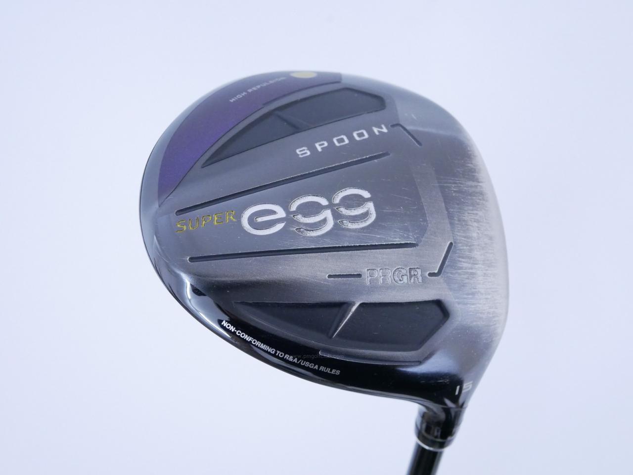 Fairway Wood : PRGR : หัวไม้ 3 PRGR Super Egg (รุ่นปี 2020 หน้าเด้งเกินกฏ COR 0.84 หายากมาก) Loft 15 Flex L (M-30)