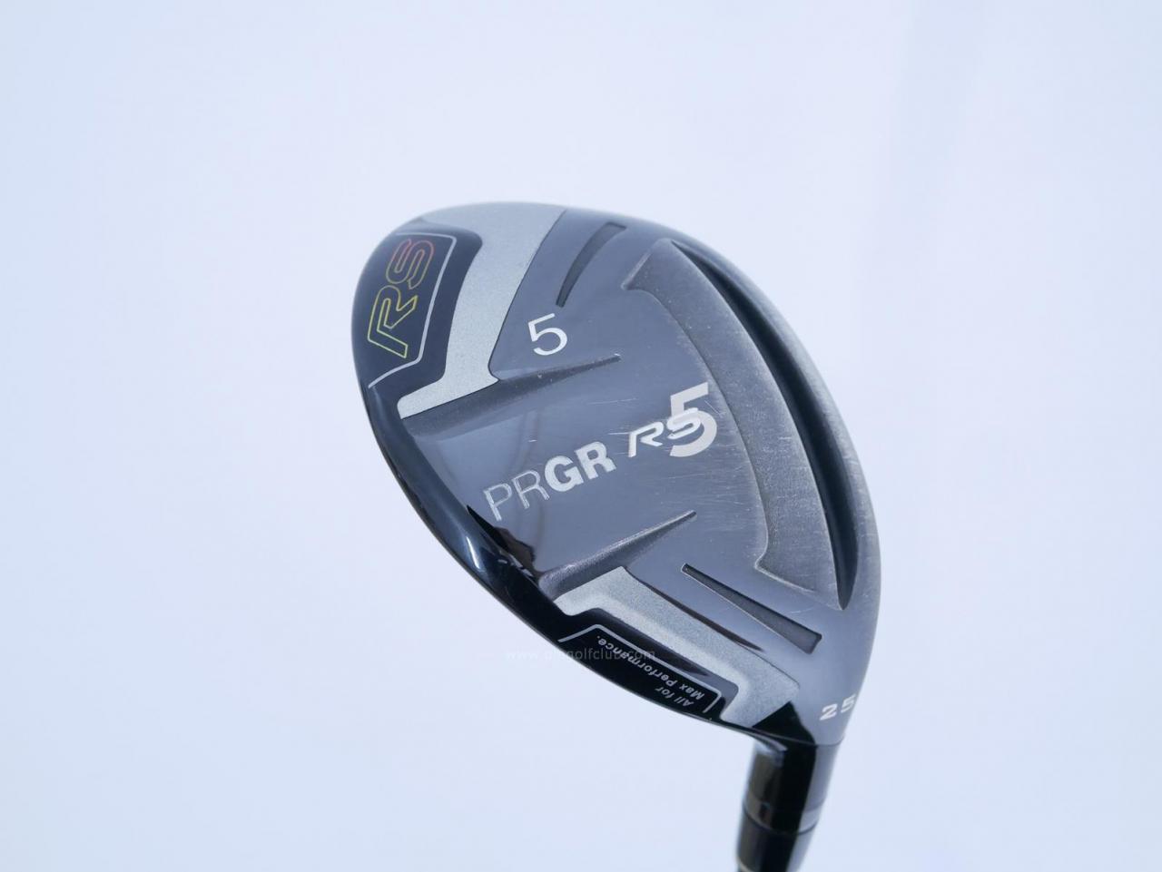 Fairway Wood : PRGR : ไม้กระเทย PRGR RS5 (ปี 2022) Loft 25 ก้าน Mitsubishi Diamana Flex SR