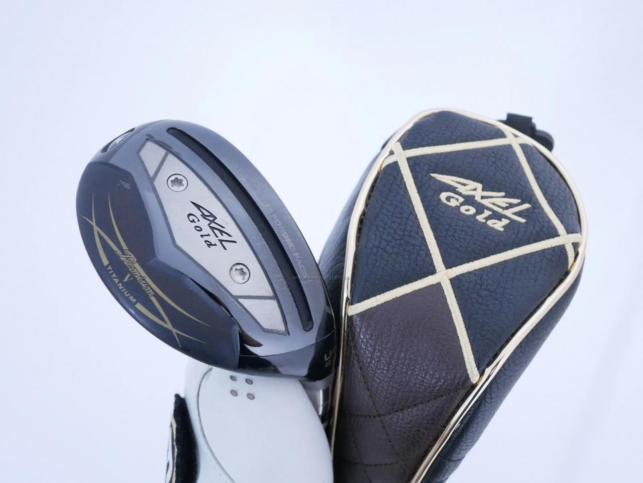 Fairway Wood : Tsuruya : ไม้กระเทย Tsuruya AXEL Gold Premium 5 (รุ่นปี 2023 ตัวท๊อป เด้งเกินกฏ ของใหม่ 2 หมื่นกว่า) Loft 23 Flex R