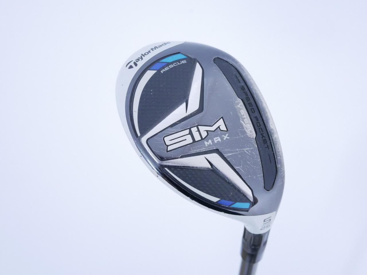 Fairway Wood : Taylormade : ไม้กระเทย Taylormade Sim Max Loft 25 ก้านกราไฟต์ Mitsubishi TENSEI 60 Flex S