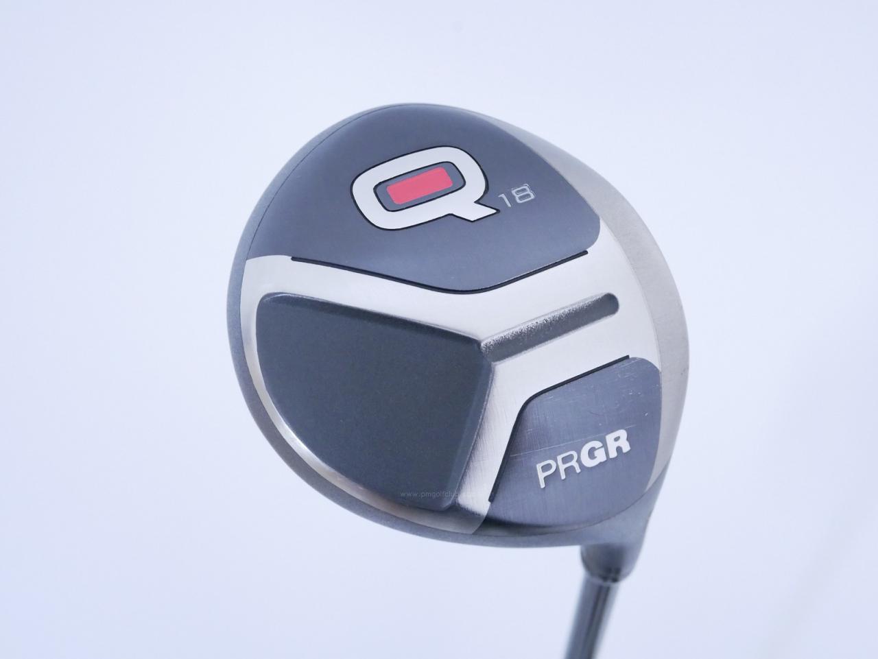 Fairway Wood : PRGR : ไม้กระเทย PRGR Q (รุ่นปี 2019 สำหรับเล่นได้ทุกไลน์) Loft 18 Flex R2 (Light)