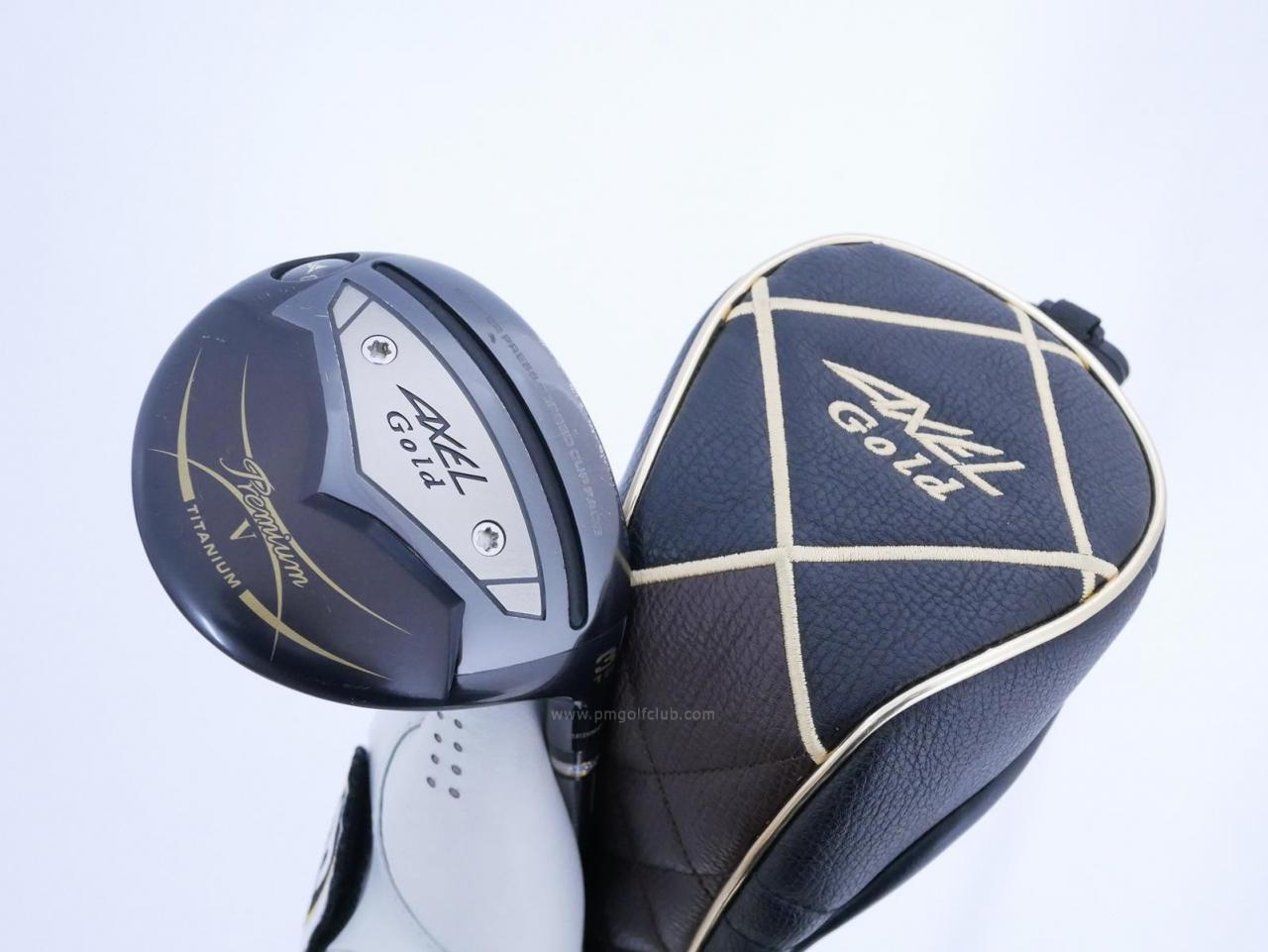 Fairway Wood : Tsuruya : หัวไม้ 3 Tsuruya AXEL Gold Premium 5 (รุ่นปี 2023 ตัวท๊อป เด้งเกินกฏ ของใหม่ 2 หมื่นกว่า) Loft 15 Flex R