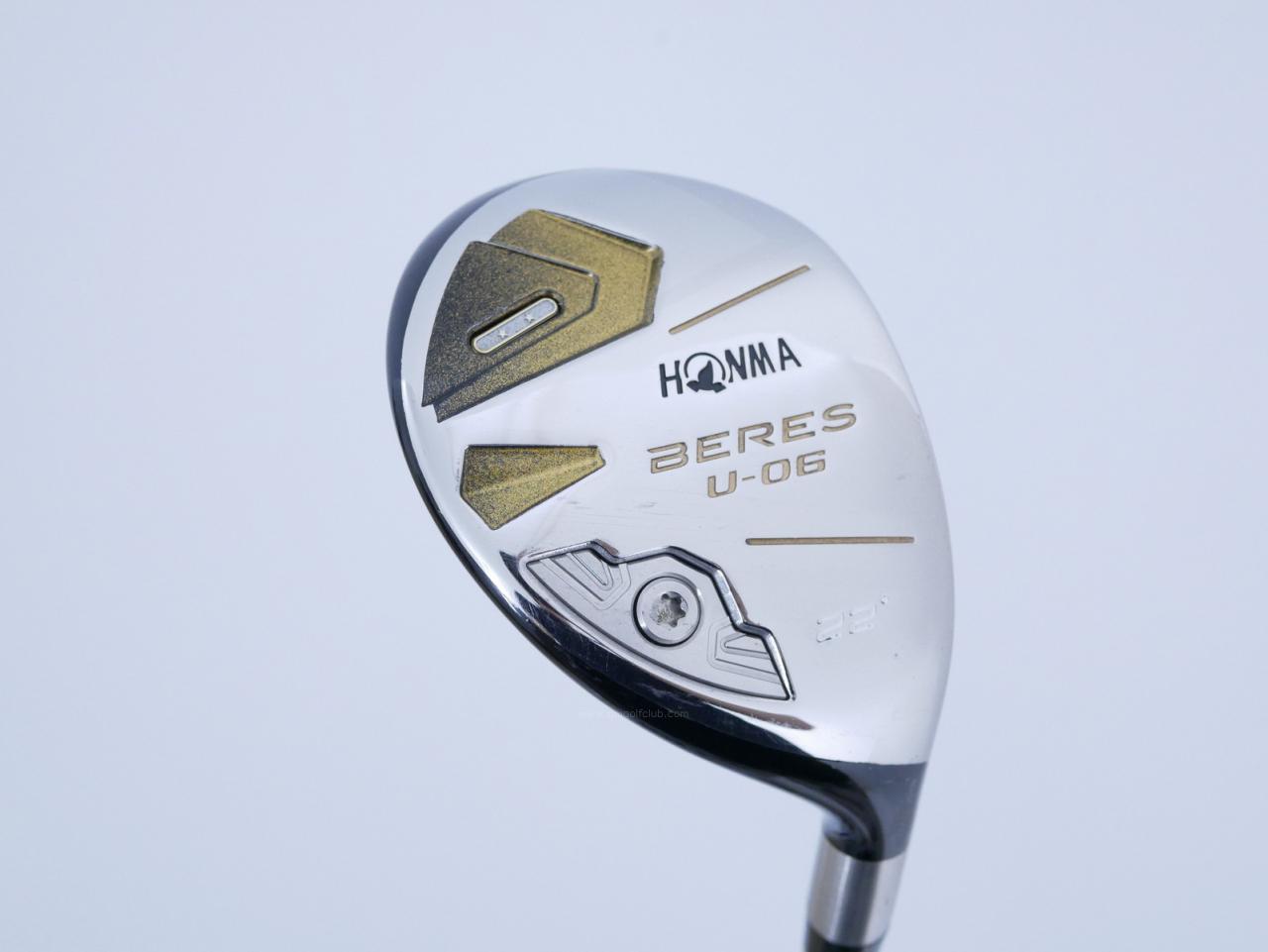 Fairway Wood : Honma : **มีบุบ** ไม้กระเทย Honma Beres U-06 (ปี 2019) Loft 22 ก้าน ARMRQ X (47) Flex R (2 ดาว)