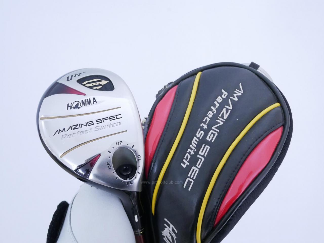 Fairway Wood : Honma : **ก้าน 3 ดาว** ไม้กระเทย Honma Amazing Spec PerfectSwitch Loft 22 ก้าน ARMRQ 6 FLex R (3 ดาว)