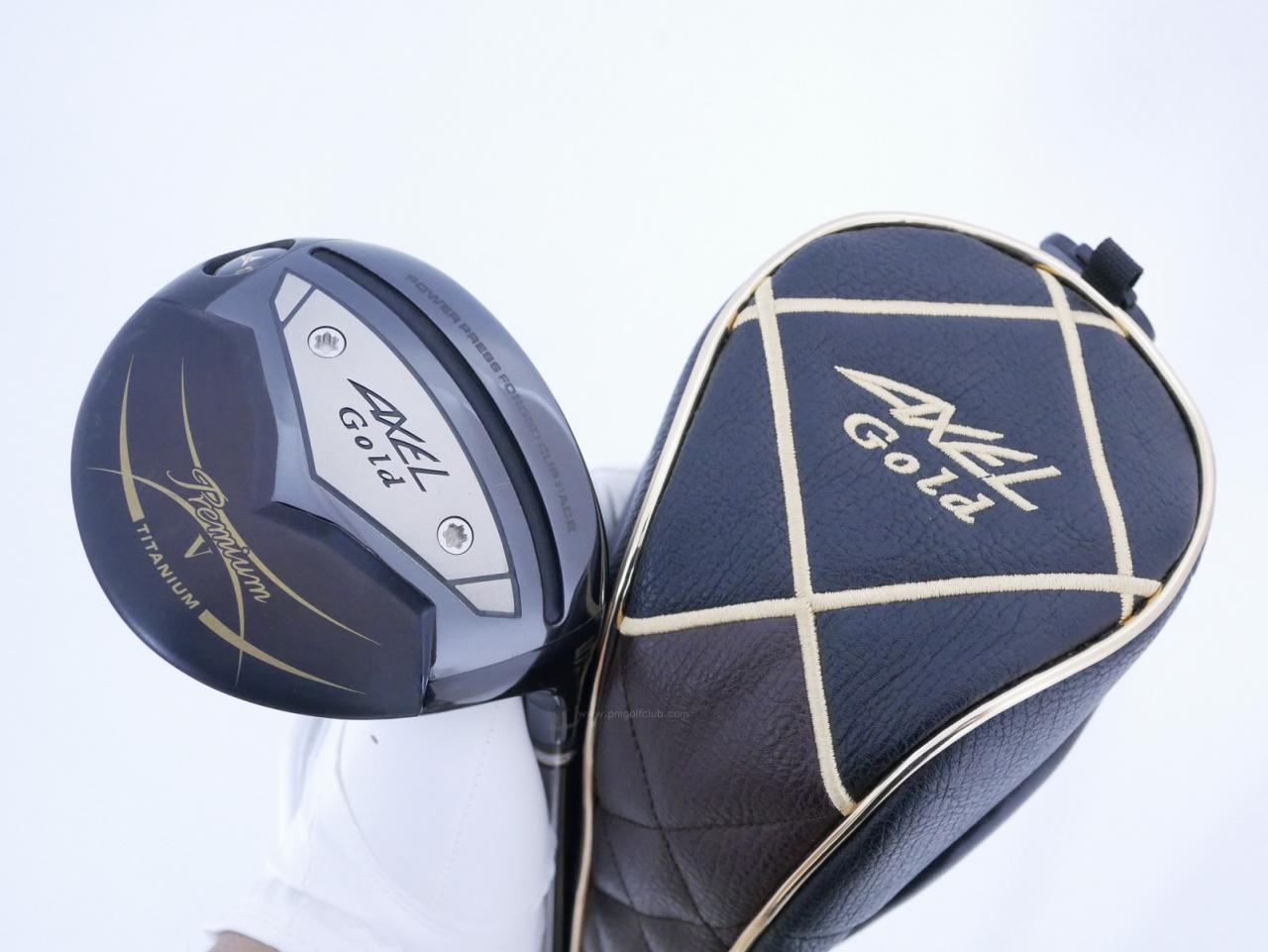 Fairway Wood : Tsuruya : หัวไม้ 5 Tsuruya AXEL Gold Premium 5 (รุ่นปี 2023 ตัวท๊อป เด้งเกินกฏ ของใหม่ 2 หมื่นกว่า) Loft 18 Flex R