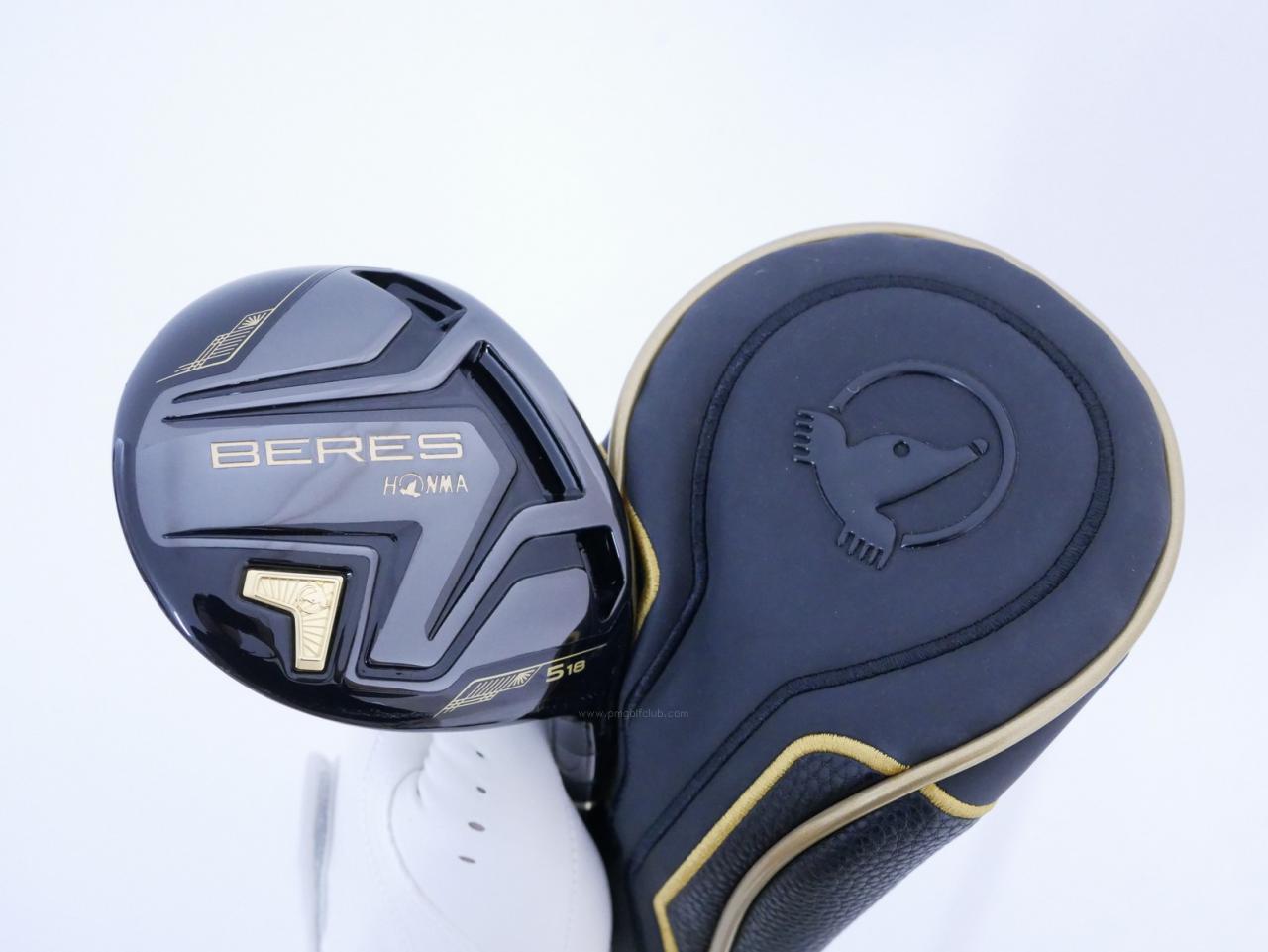 Fairway Wood : Honma : หัวไม้ 5 Honma Beres Black (รุ่นปี 2023) Loft 18 ก้าน Honma ARMRQ MX Flex R