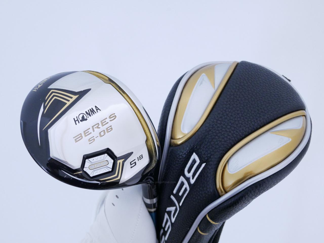 Fairway Wood : Honma : หัวไม้ 5 Honma Beres S-06 (ปี 2019) Loft 18 ก้าน ARMRQ X (43) FLex R (2 ดาว)