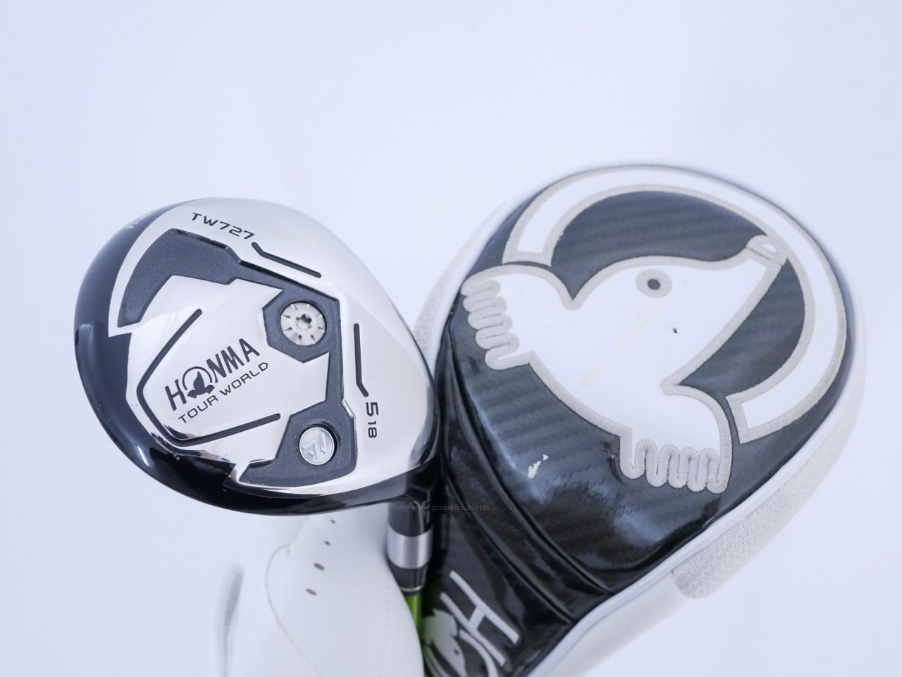 Fairway Wood : Honma : หัวไม้ 5 Honma Tour World TW727 Loft 18 ก้าน Honma Vizard YA55 Flex R