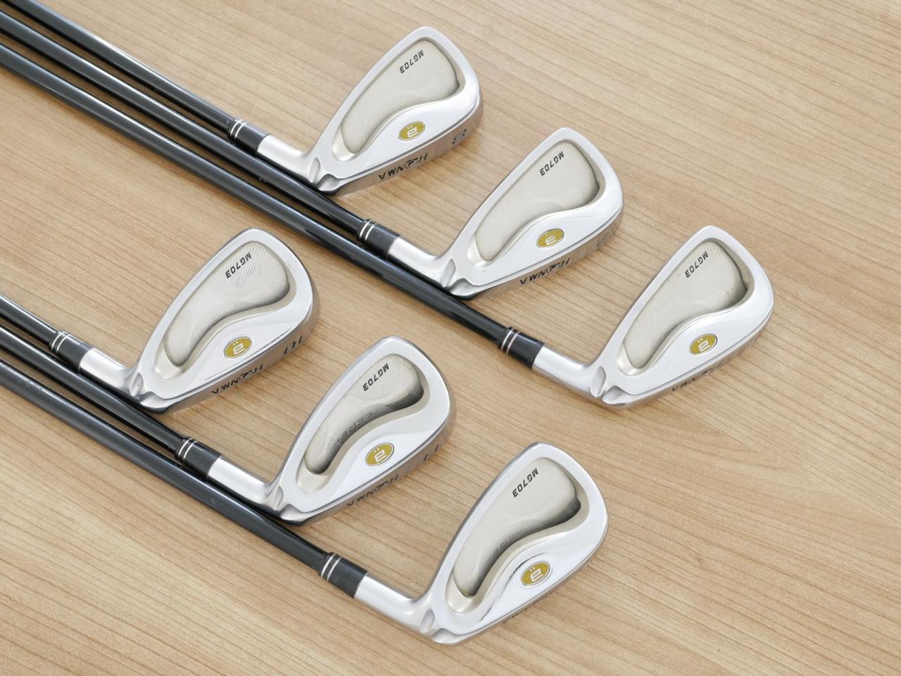 Iron set : Honma : Honma Beres MG703 (หน้าเด้ง) มีเหล็ก 6-11 (6 ชิ้น เทียบเท่า 5-Pw) ก้านกราไฟต์ Mitsubishi KUROKAGE 65G Flex R