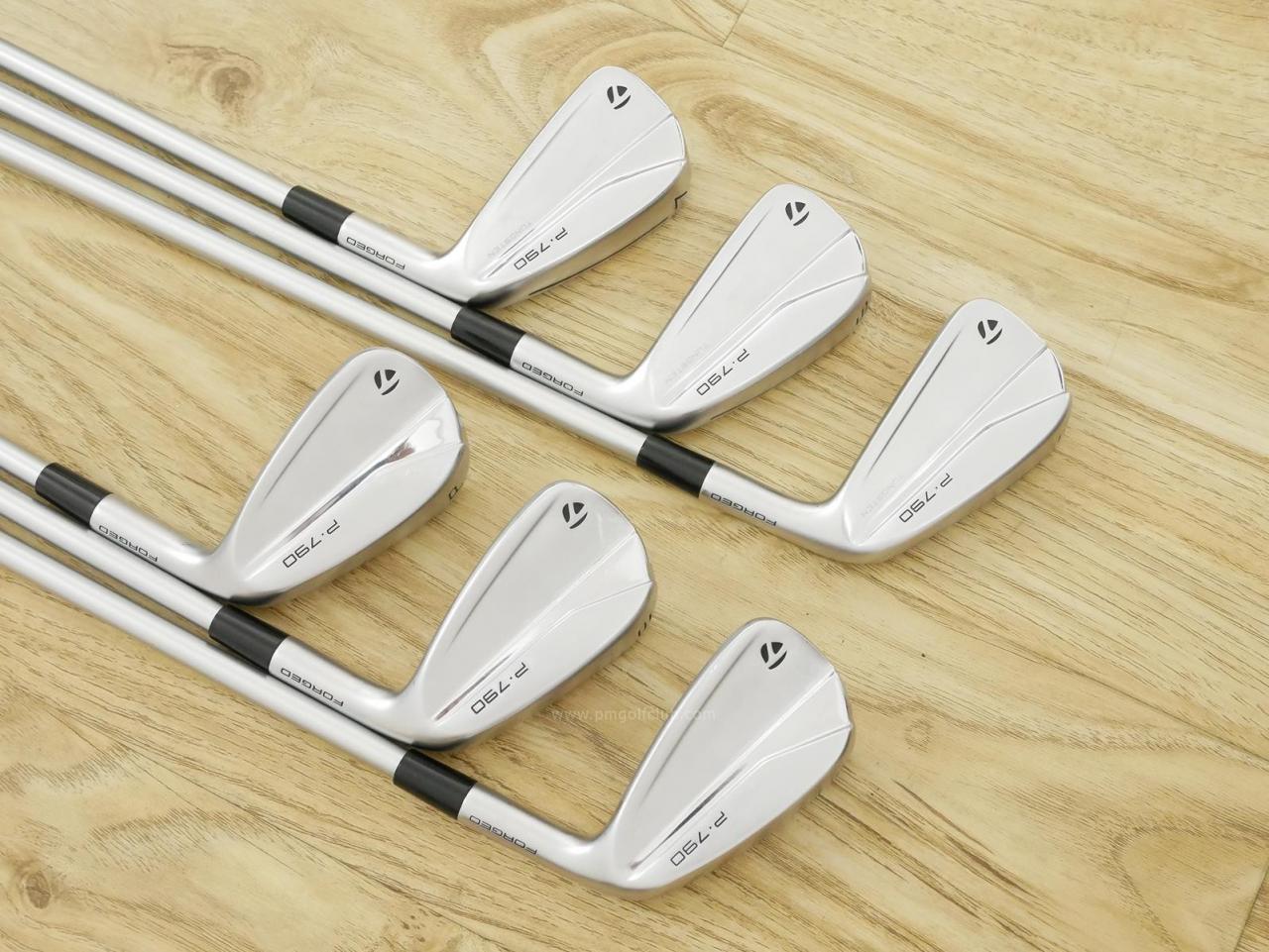 Iron set : Taylormade : ชุดเหล็ก Taylormade P790 (ตัวท้อปสุด ปี 2022 Japan Spec.) มีเหล็ก 5-Pw (6 ชิ้น) ก้านกราไฟต์ Fujikura MCI 50 Flex R