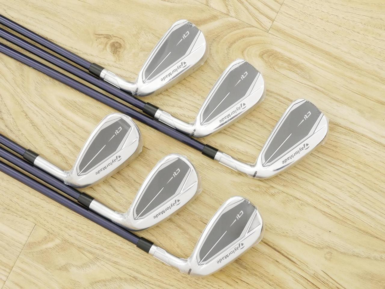 Iron set : Taylormade : **ของใหม่ ยังไม่แกะพลาสติก** ชุดเหล็ก Taylormade Qi (รุ่นล่าสุด ออกปี 2024 Japan Spec.) มีเหล็ก 5-Pw (6 ชิ้น) ก้านกราไฟต์ Mitsubishi Diamana TM60 Flex R