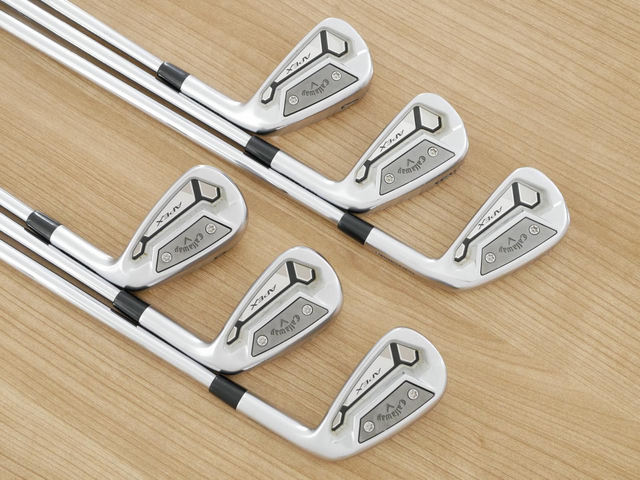 Iron set : Callaway : ชุดเหล็ก Callaway APEX TCB Forged (รุ่นปี 2022) มีเหล็ก 5-Pw (6 ชิ้น) ก้านเหล็ก NS Pro Modus 120 Flex S