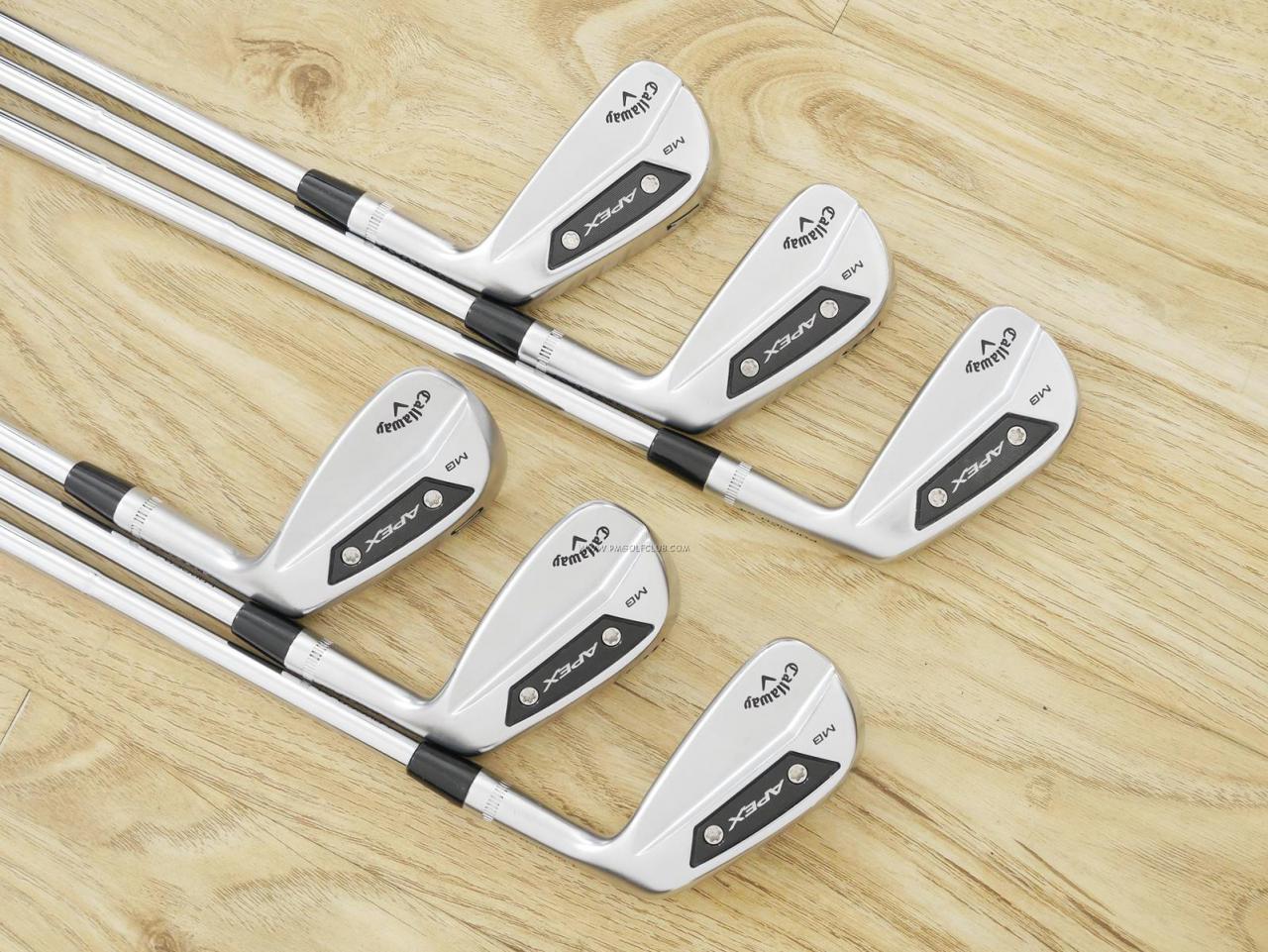 Iron set : Callaway : ชุดเหล็ก Callaway APEX MB Forged (รุ่นล่าสุด ปี 2024) มีเหล็ก 5-10 (6 ชิ้น) ก้านเหล็ก Dynamic Gold 105 S200