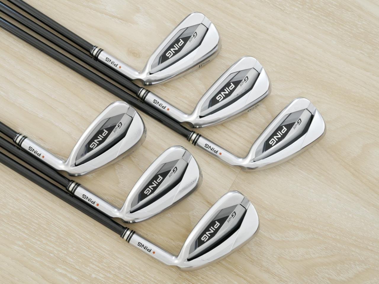 Iron set : Ping : ชุดเหล็ก Ping G425 (รุ่นปี 2021 Japan Spec. ใบใหญ่ ง่าย ไกล) มีเหล็ก 5-Pw (6 ชิ้น) ก้านกราไฟต์ Graphite Design RAUNE i90 Flex R