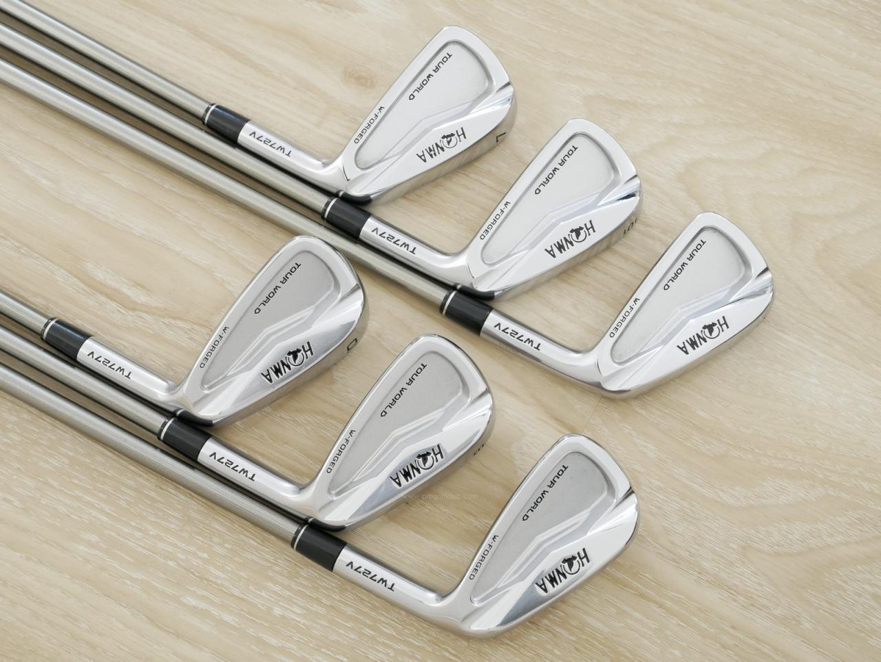 Iron set : Honma : ชุดเหล็ก Honma Tour World TW727V (Forged ออกปี 2016) มีเหล็ก 5-10 (6 ชิ้น) ก้านกราไฟต์ Honma Vizard IB 85 Flex S