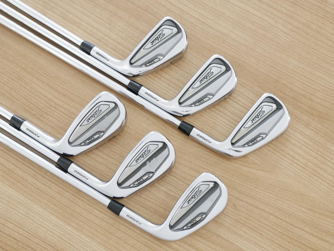 Iron set : Titleist : ชุดเหล็ก Titleist T100 Forged (รุ่นปี 2020) มีเหล็ก 5-Pw (6 ชิ้น) ก้านเหล็ก NS Pro Modus 105 Flex S