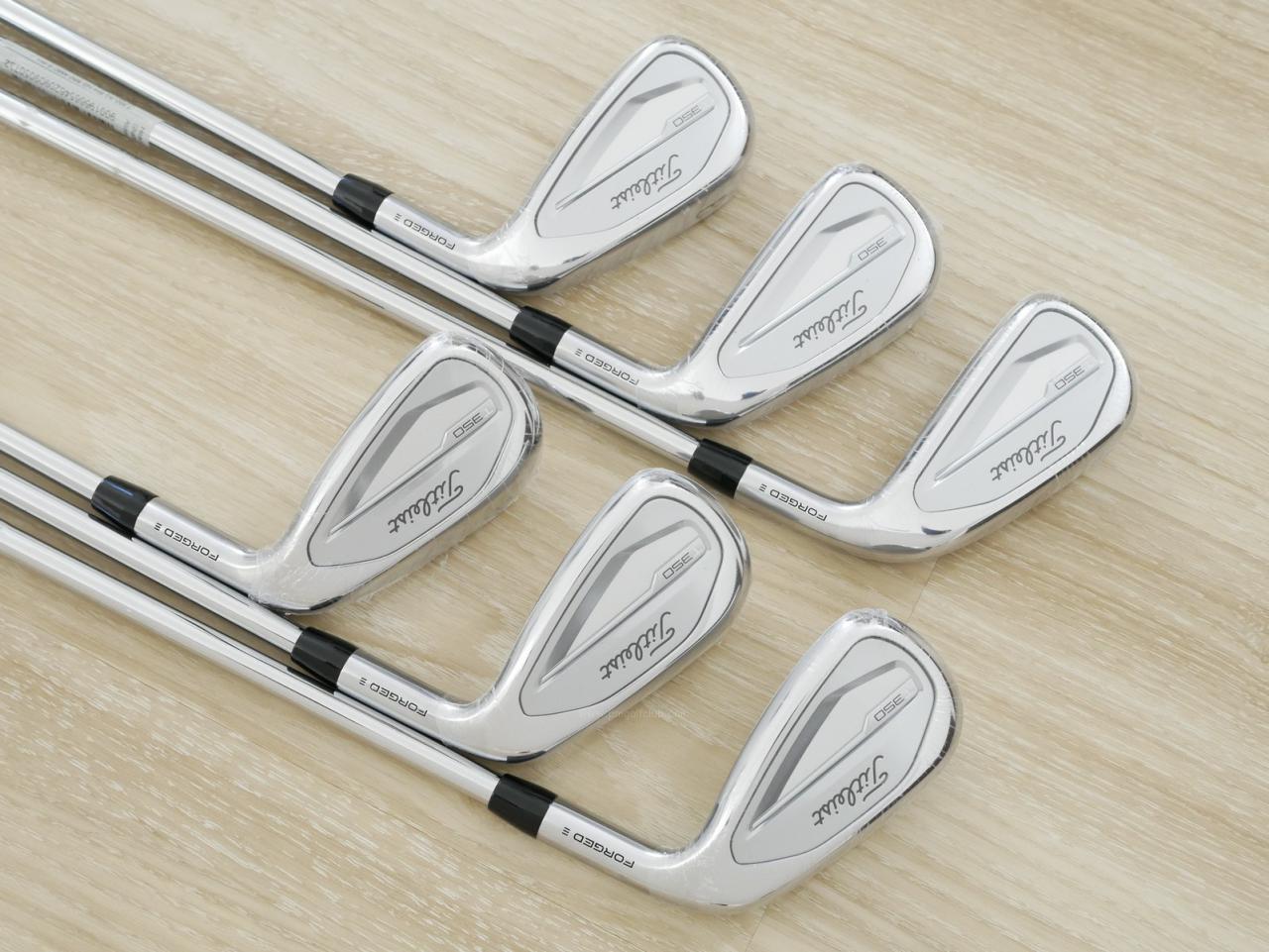 Iron set : Titleist : **ของใหม่ ยังไม่แกะพลาสติก** ชุดเหล็ก Titleist T350 Forged (รุ่นใหม่ล่าสุด ออกปี 2023) มีเหล็ก 6-Pw,48 (6 ชิ้น) ก้านเหล็ก NS Pro 880 AMC Flex S