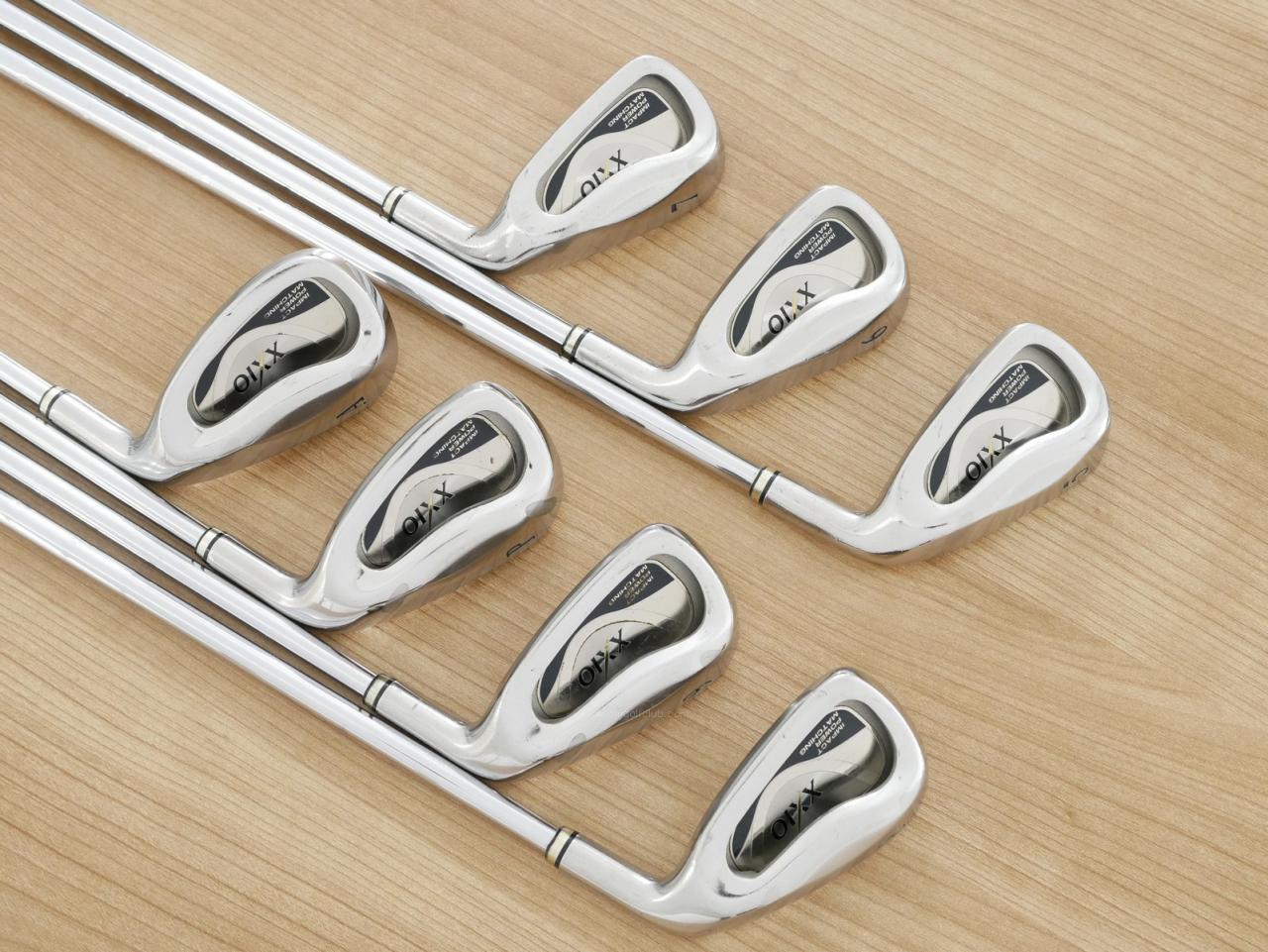 Iron set : XXIO : ชุดเหล็ก XXIO Impact Power Matching มีเหล็ก 5-Pw,Aw (7 ชิ้น) ก้านเหล็ก NS Pro 950 Flex S