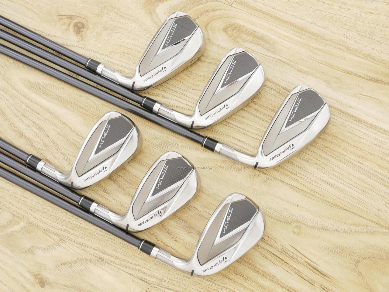 Iron set : Taylormade : ชุดเหล็ก Taylormade Stealth (ออกปี 2022 Japan Spec.) มีเหล็ก 5-Pw (6 ชิ้น) ก้านกราไฟต์ Mitsubishi Tensei TM60 Flex S