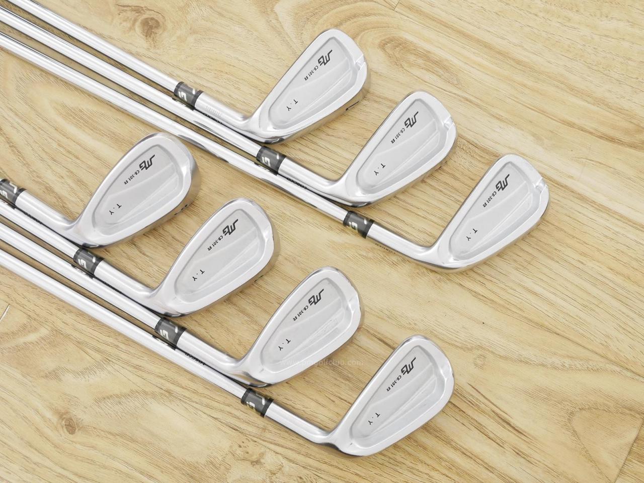 Iron set : Miura : ชุดเหล็ก Miura CB-301 Forged (ออกปี 2020 นุ่มมากๆๆ) มีเหล็ก 5-Pw,Aw (7 ชิ้น) ก้านเหล็ก NS Pro Modus Flex S