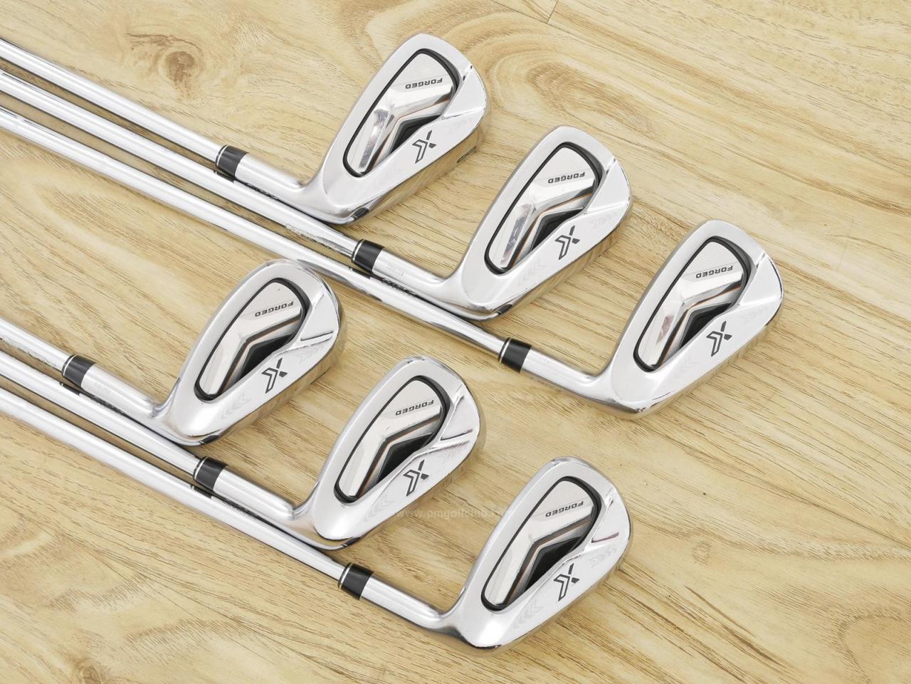 Iron set : XXIO : ชุดเหล็ก XXIO X Forged (รุ่นปี 2021) มีเหล็ก 6-Pw,Aw (6 ชิ้น) ก้านเหล็ก NS Pro 920 DST Flex S