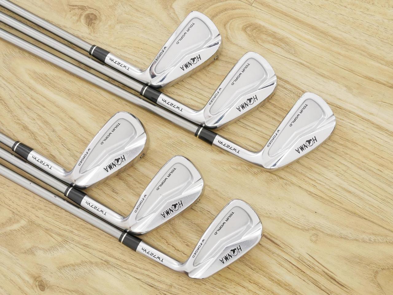 Iron set : Honma : ชุดเหล็ก Honma Tour World TW727VN (Forged ออกปี 2016) มีเหล็ก 5-10 ก้านกราไฟต์ Honma Vizard 85 Flex S