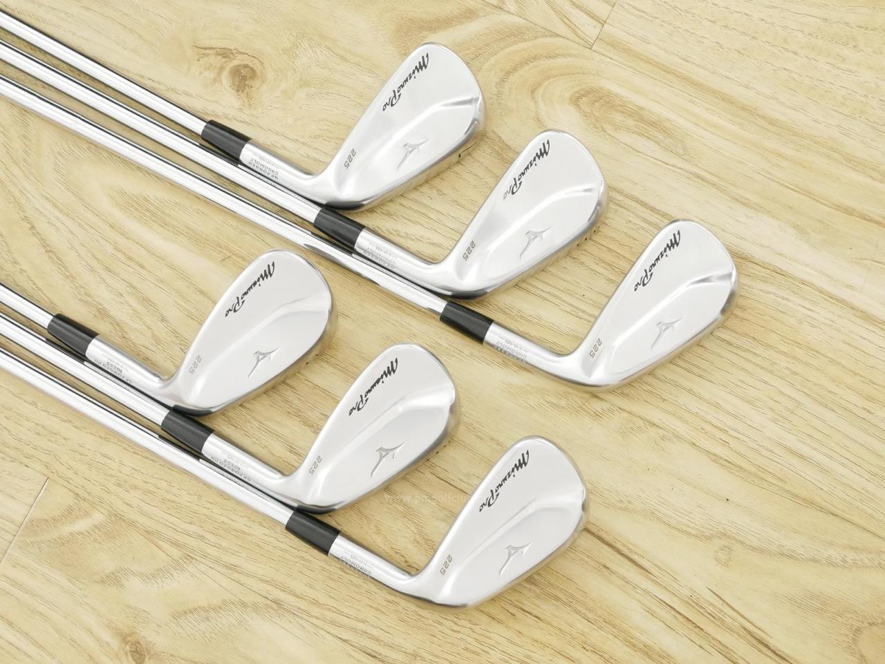 Iron set : Mizuno : ชุดเหล็ก Mizuno Pro 225 Forged (ปี 2023 นุ่ม แน่น ระยะดี) มีเหล็ก 5-Pw (6 ชิ้น) ก้านเหล็ก NS Pro 950 NEO Flex S