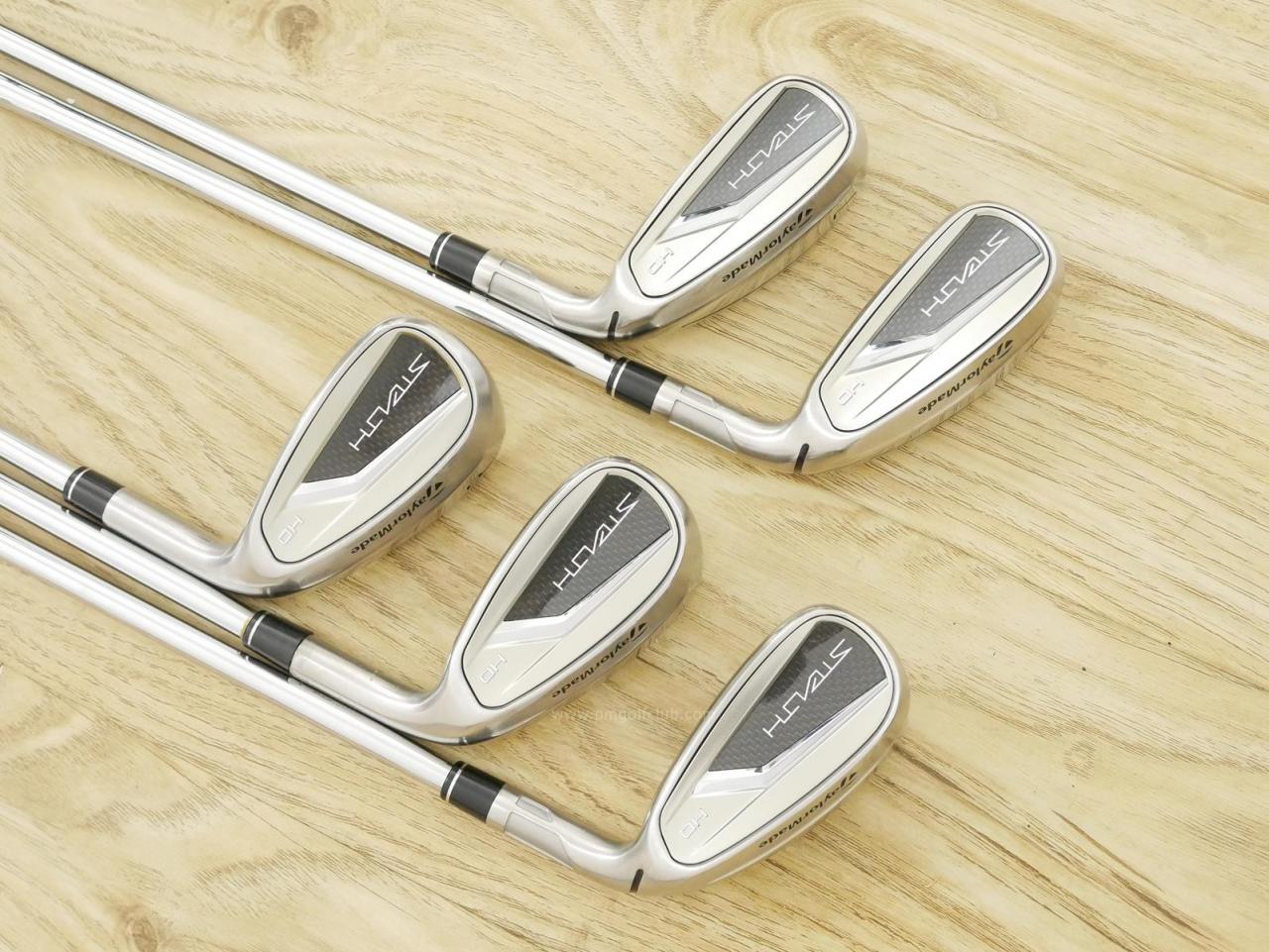 Iron set : Taylormade : ชุดเหล็ก Taylormade Stealth HD (ออกปี 2022 Japan Spec. ใบใหญ่มาก ตีง่ายสุดๆ) มีเหล็ก 6-Pw (5 ชิ้น) ก้านเหล็ก KBS Max MT 80 Flex S