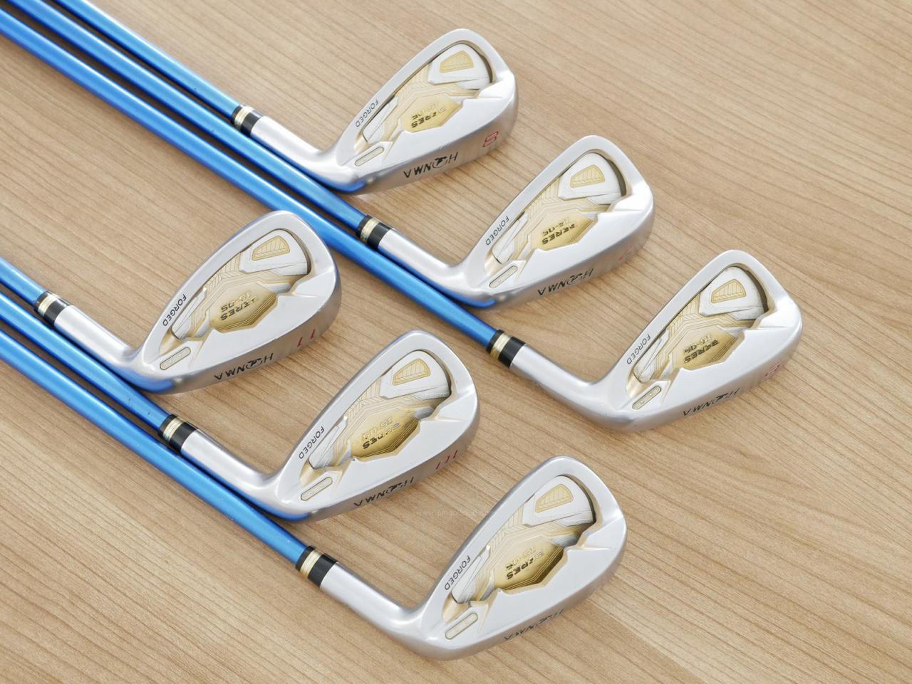 Iron set : Honma : ชุดเหล็ก Honma Beres IS-05 Forged (ปี 2017) มีเหล็ก 6-11 (6 ชิ้น ระยะเทียบเท่า 5-Pw ของรุ่นอื่นๆ) ก้าน ARMRQ ∞ (53) Flex R (2 ดาว)