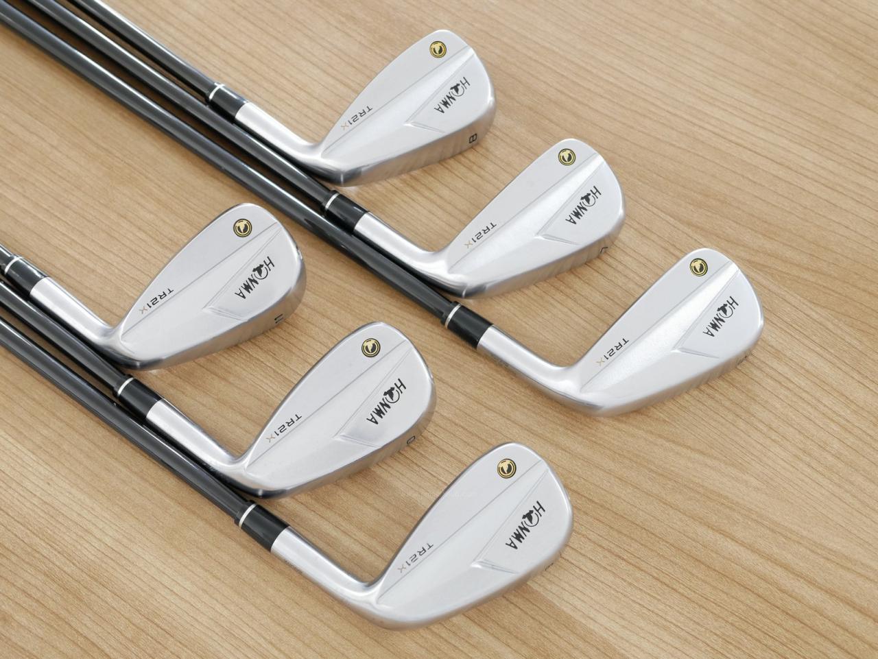 Iron set : Honma : ชุดเหล็ก Honma Tour World TR21X (ออกปี 2021 ตีง่าย ไกล) มีเหล็ก 6-11 (6 ชิ้น) ก้านกราไฟต์ Honma Vizard TR20-65 Flex R