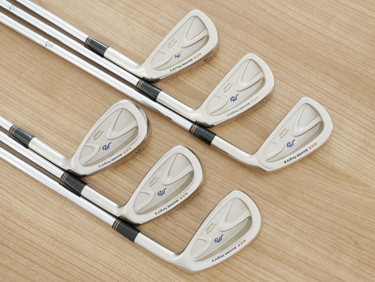 Iron set : Miura : ชุดเหล็ก Miura CB-2007 (Forged) มีเหล็ก 5-Pw (6 ชิ้น) ก้านเหล็ก Dynamic Gold S200
