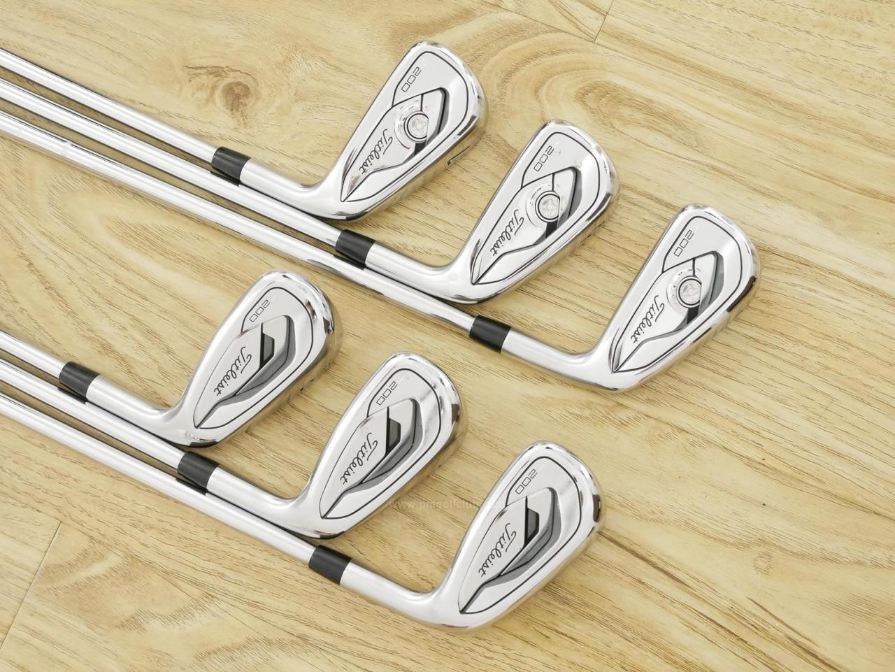 Iron set : Titleist : ชุดเหล็ก Titleist T200 (รุ่นปี 2020) มีเหล็ก 5-Pw (6 ชิ้น) ก้านเหล็ก NS Pro Modus 105 Flex S