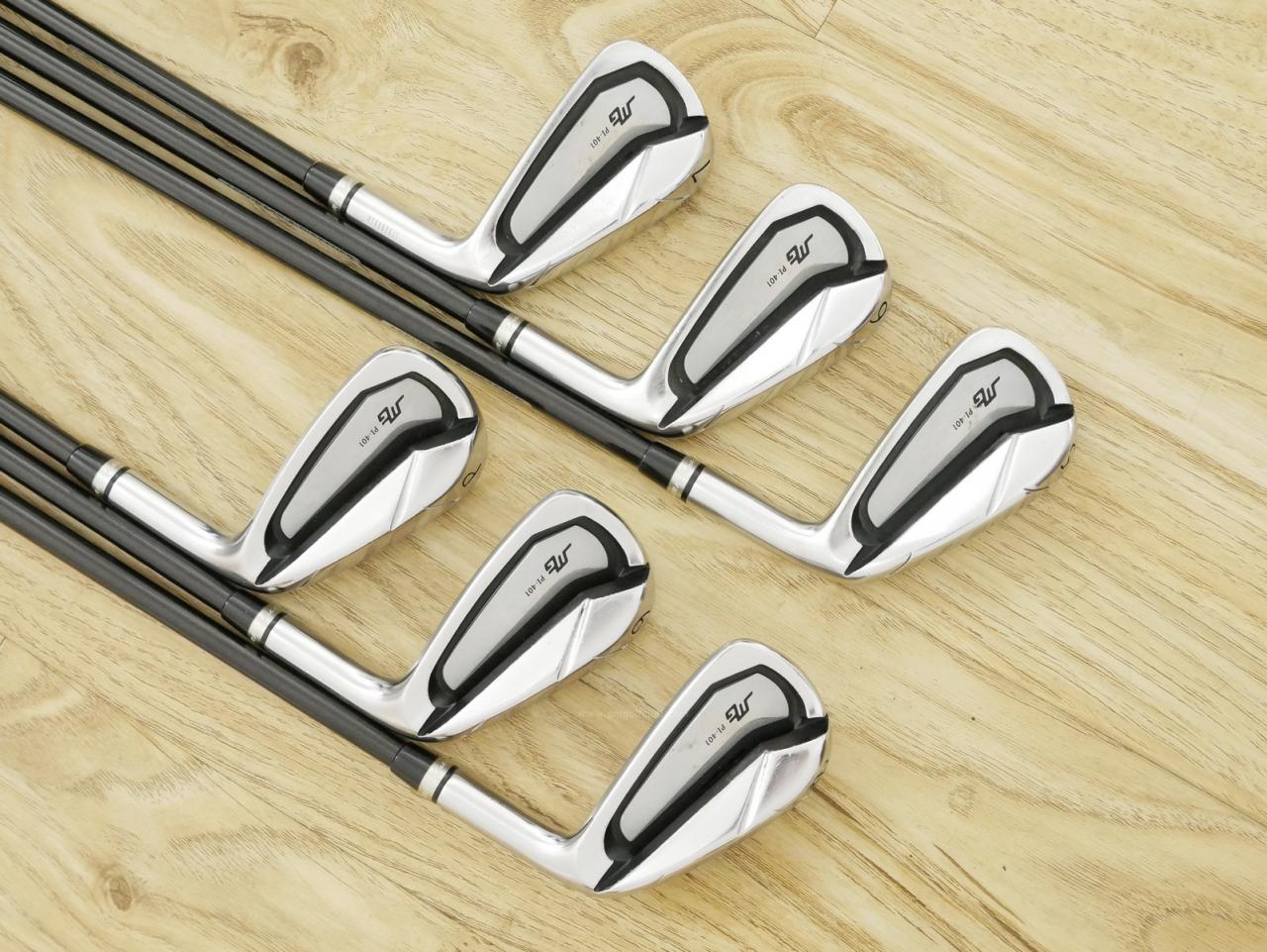 Iron set : Miura : ชุดเหล็ก Miura PI-401 (ออกปี 2021 นุ่ม ง่าย ระยะดี) มีเหล็ก 5-Pw (6 ชิ้น) ก้านกราไฟต์ Tour AD 85 Flex S