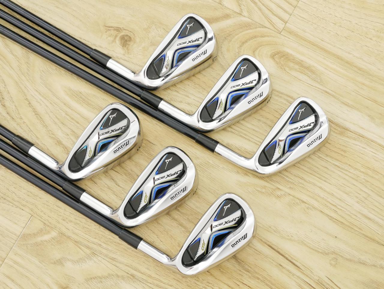 Iron set : Mizuno : ชุดเหล็ก Mizuno JPX 800 AD Forged มีเหล็ก 5-Pw (6 ชิ้น) ก้านกราไฟต์ Flex R