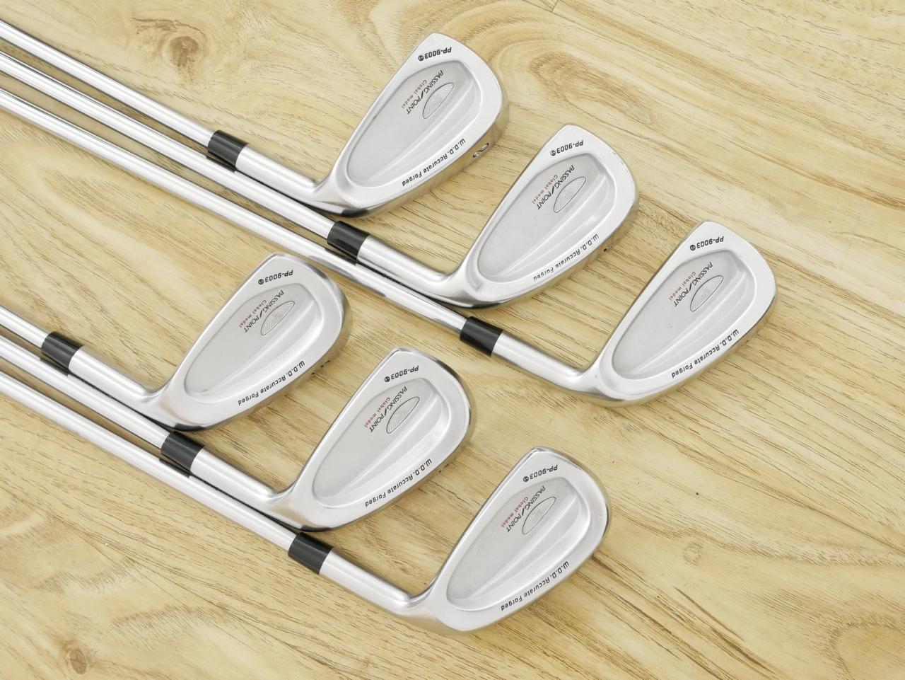 Iron set : Miura : ชุดเหล็ก Miura PP-9003 Passing Point (Forged) มีเหล็ก 6-Pw,Aw (6 ชิ้น) ก้านเหล็ก True Temper LITE Flex A