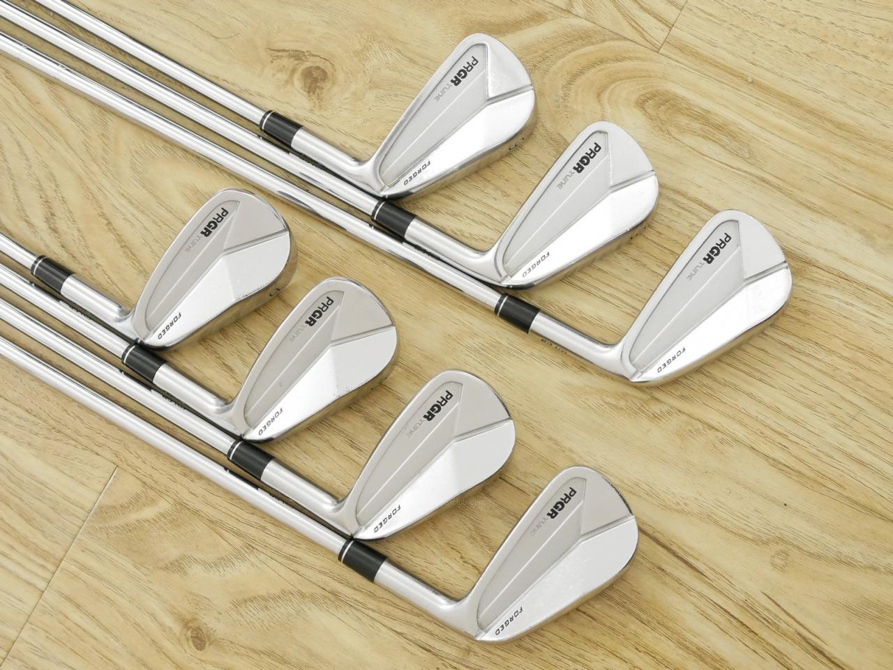 Iron set : PRGR : ชุดเหล็ก PRGR TUNE 01 CB (Forged) มีเหล็ก 4-Pw (7 ชิ้น) ก้านเหล็ก NS Pro 950 Flex R