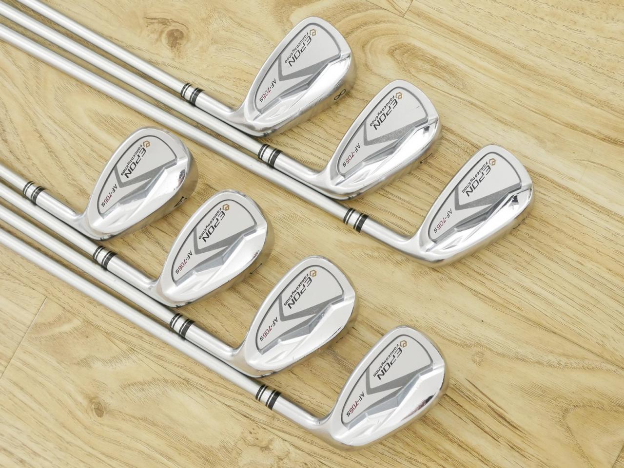 Iron set : Epon : ชุดเหล็ก EPON AF-706S Forged (รุ่นปี 2023 ใบใหญ่ ตีง่าย ไกล) มีเหล็ก 6-Pw,Tw,Aw (7 ชิ้น) ก้านกราไฟต์ Fujikura MCI 80 Flex R