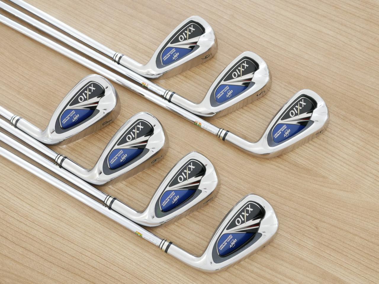 Iron set : XXIO : ชุดเหล็ก XXIO 8 (ใบใหญ่ ตีง่าย ไกล) มีเหล็ก 4-Pw (7 ชิ้น) ก้านเหล็ก NS Pro 900 Flex S