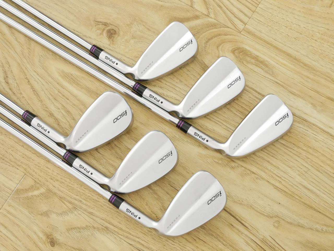 Iron set : Ping : ชุดเหล็ก Ping i500 (รุ่นปี 2019) มีเหล็ก 5-Pw (6 ชิ้น) ก้านเหล็ก NS Pro ZELOS 7 