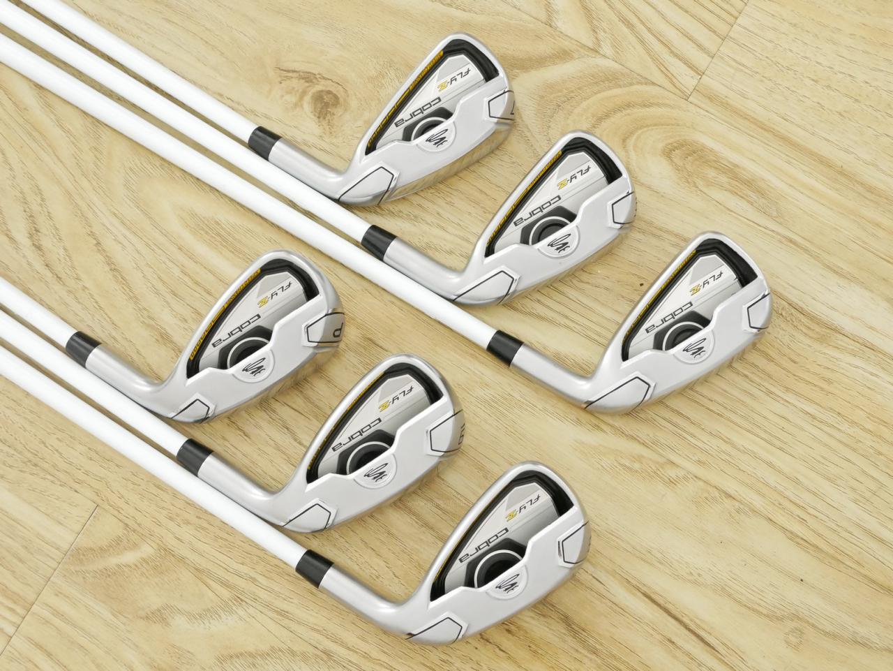 Iron set : Other Brand : ชุดเหล็ก Cobra FLY-Z มีเหล็ก 5-Pw (6 ชิ้น) ก้านกราไฟต์ Flex S