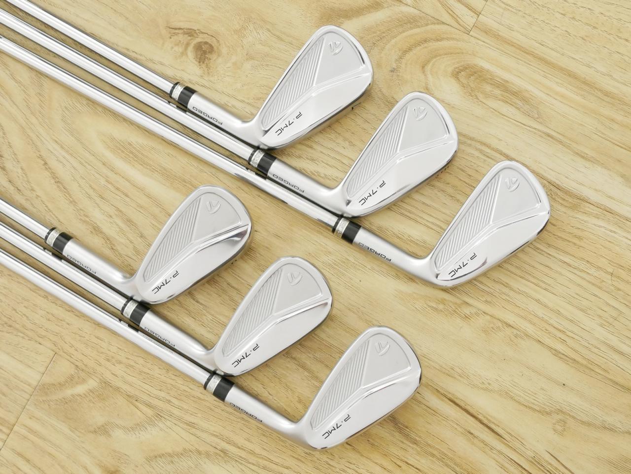 Iron set : Taylormade : ชุดเหล็ก Taylormade P7MC Forged (ซีรี่ย์ท้อปสุด ออกปี 2023) มีเหล็ก 5-Pw (6 ชิ้น) ก้านเหล็ก NS Pro Zelos 8 Flex S