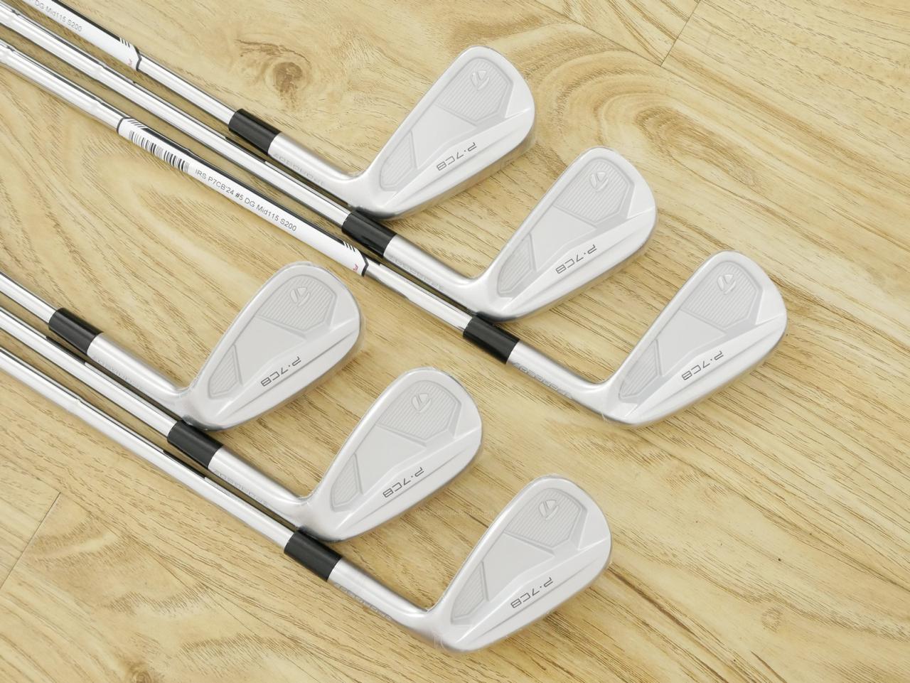 Iron set : Taylormade : **ของใหม่ ยังไม่แกะพลาสติก** ชุดเหล็ก Taylormade P7CB Forged (ซีรี่ย์ท้อปสุด ล่าสุด ปี 2025) มีเหล็ก 5-Pw (6 ชิ้น) ก้านเหล็ก Dynamic Gold 115 MID S200