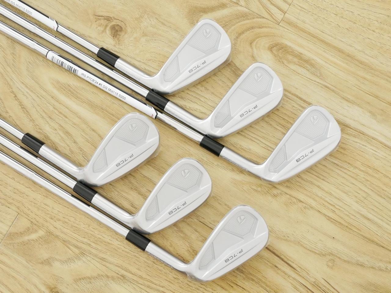 Iron set : Taylormade : **ของใหม่ ยังไม่แกะพลาสติก** ชุดเหล็ก Taylormade P7CB Forged (ซีรี่ย์ท้อปสุด ล่าสุด ปี 2025) มีเหล็ก 5-Pw (6 ชิ้น) ก้านเหล็ก Dynamic Gold 115 MID S200