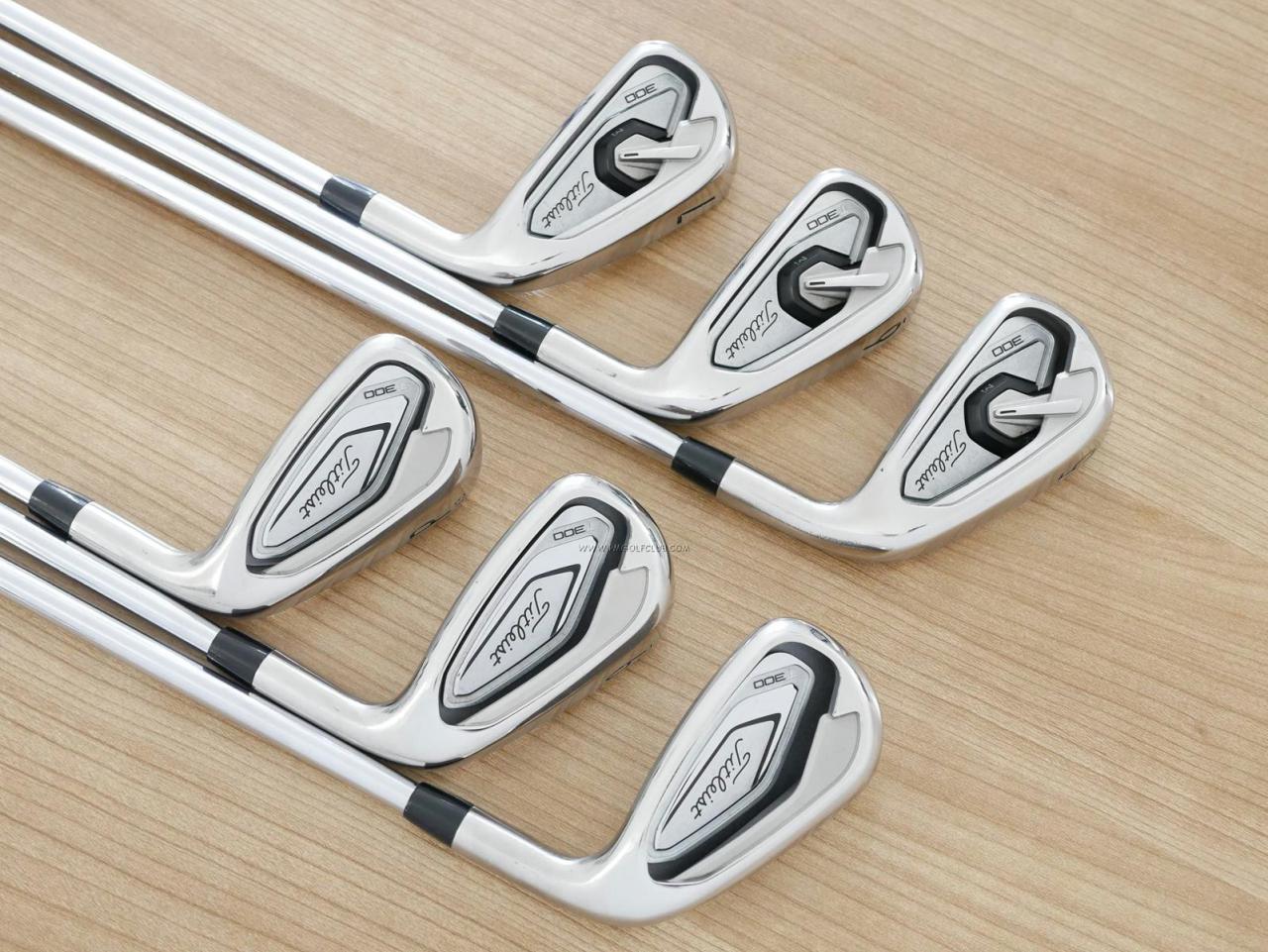 Iron set : Titleist : ชุดเหล็ก Titleist T300 (ออกปี 2019) มีเหล็ก 5-Pw (6 ชิ้น) ก้านเหล็ก NS Pro Modus 105 Flex R