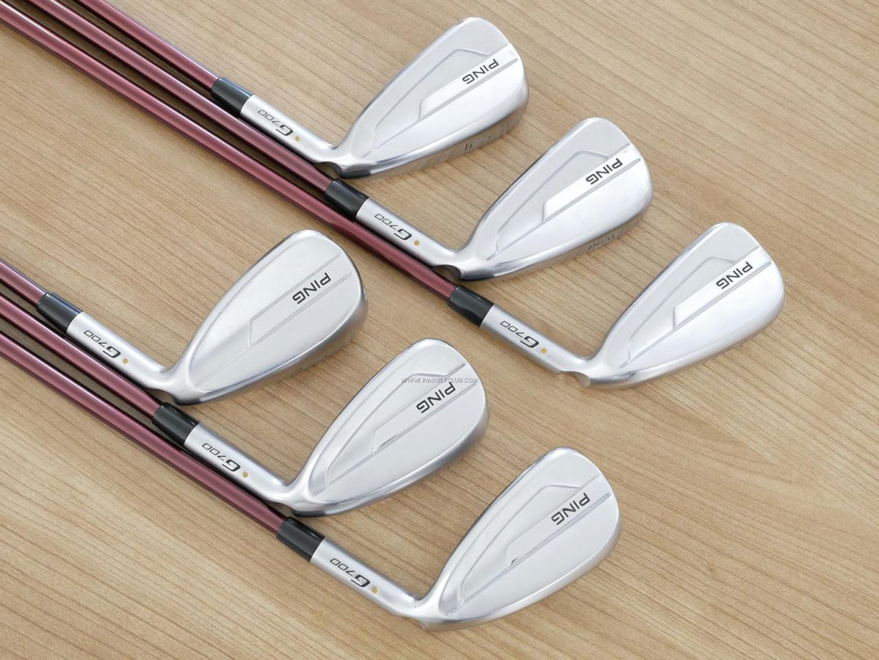 Iron set : Ping : ชุดเหล็ก Ping G700 (ปี 2019 Japan Spec. ใบใหญ่ ง่ายที่สุด ไกลที่สุดของ Ping) มีเหล็ก 5-Pw (6 ชิ้น) ก้านกราไฟต์ Mitsubishi FUBUKI Flex R